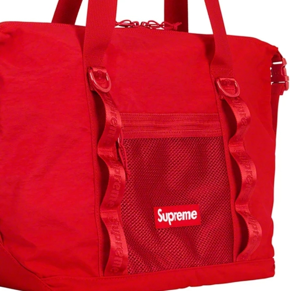 supreme zip tote